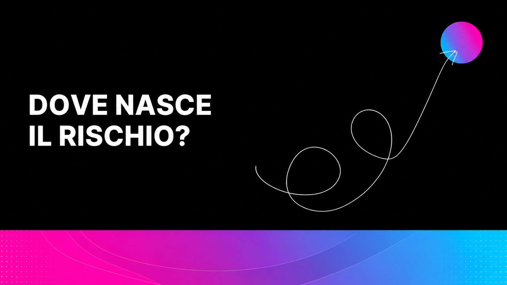 Dove nasce il rischio?